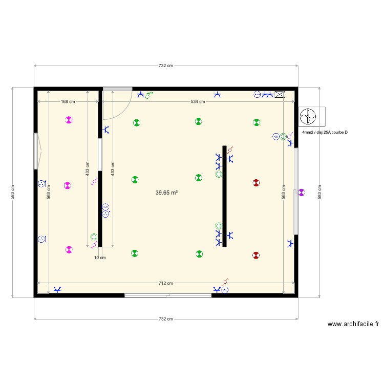 Agrandissement. Plan de 0 pièce et 0 m2