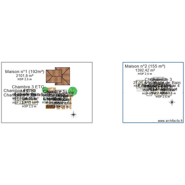 Maison . Plan de 0 pièce et 0 m2