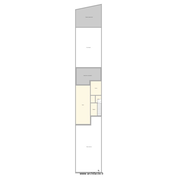 18011387 dos. Plan de 0 pièce et 0 m2