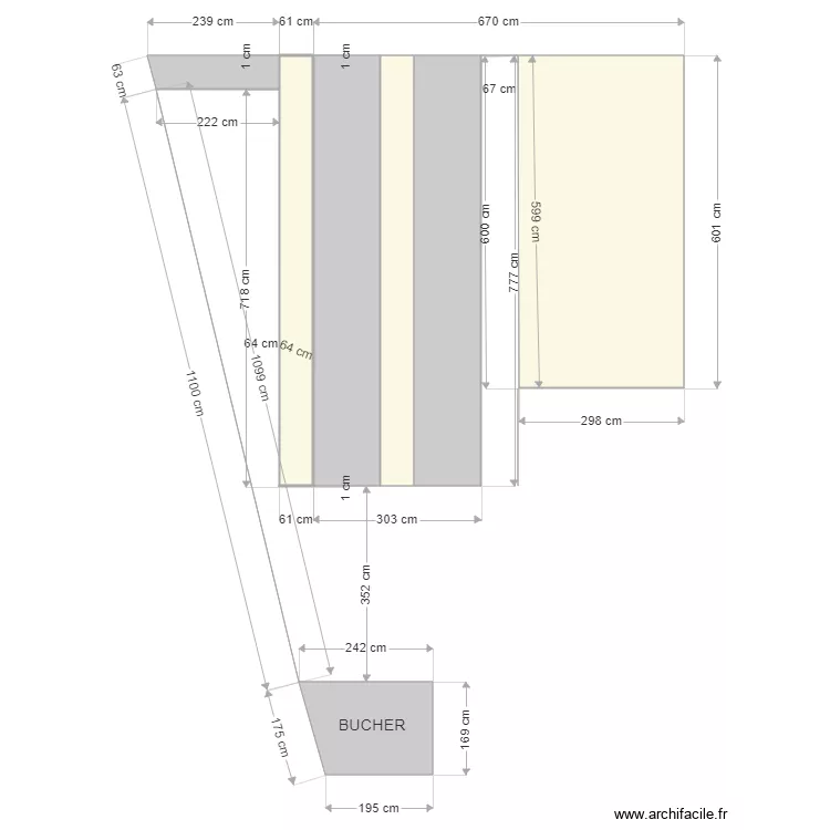 plan jardin V3. Plan de 