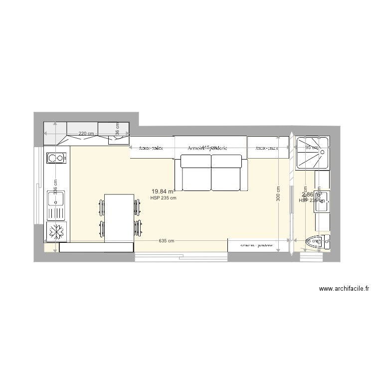 Studio4. Plan de 0 pièce et 0 m2