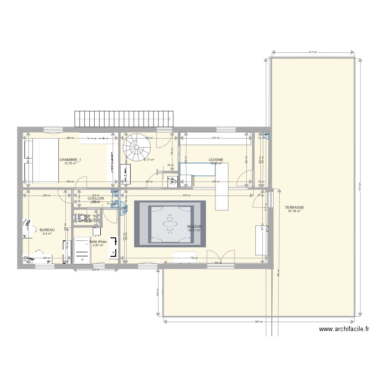 Villeneuve MODIF2. Plan de 0 pièce et 0 m2