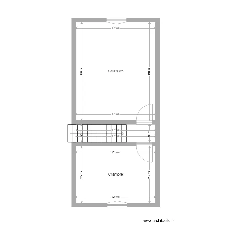 BONNET Etage. Plan de 