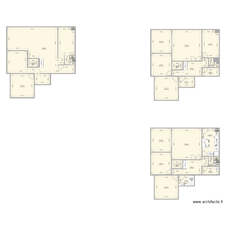 BERHAULT Tinqueux. Plan de 0 pièce et 0 m2