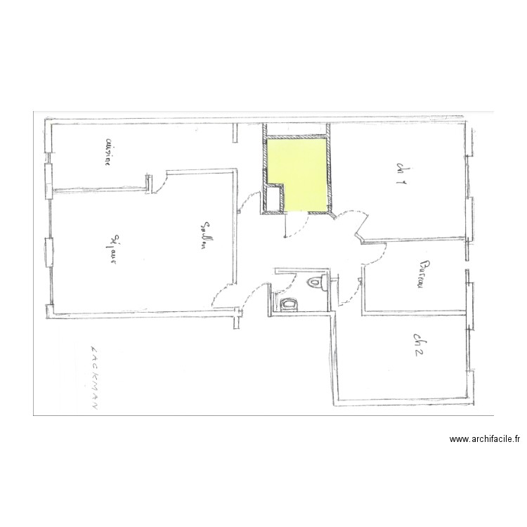 LACKMAN. Plan de 0 pièce et 0 m2