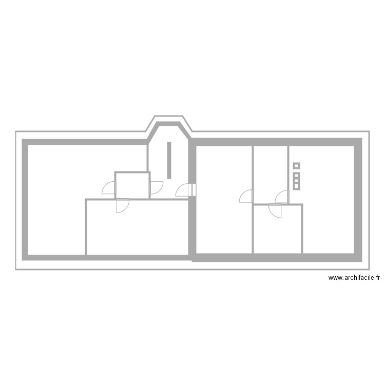 Douane combles. Plan de 0 pièce et 0 m2