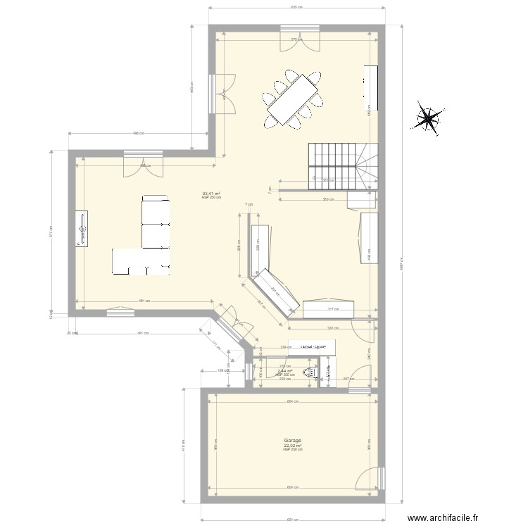 Pavillon 6E ABLEIGES. Plan de 0 pièce et 0 m2