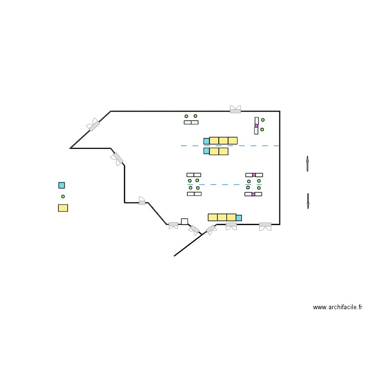 SALLE election. Plan de 0 pièce et 0 m2