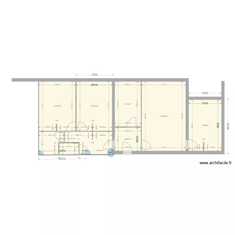 FONCIA A 43. Plan de 