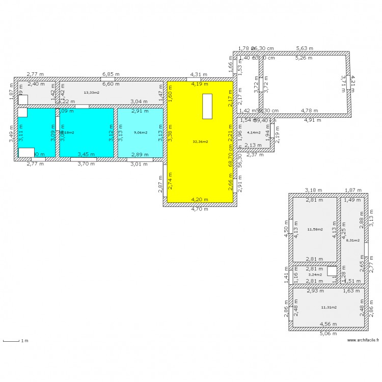 maisonarchi. Plan de 0 pièce et 0 m2