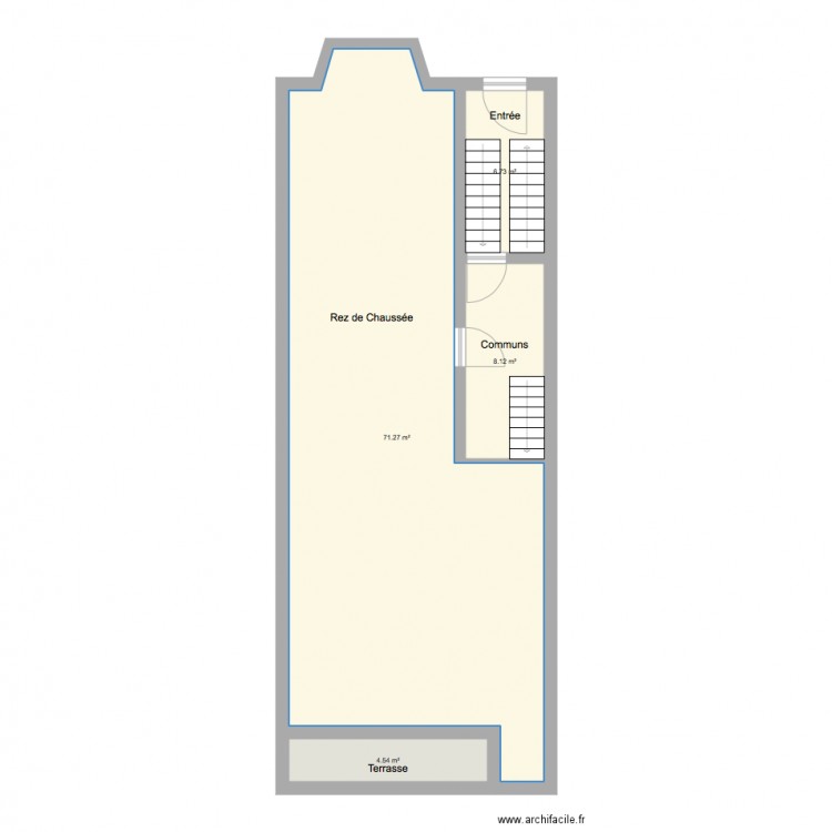 Marie José Rez Chaussée Surface. Plan de 0 pièce et 0 m2