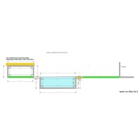 COUPE FACADE OUEST PROJET PISCINE