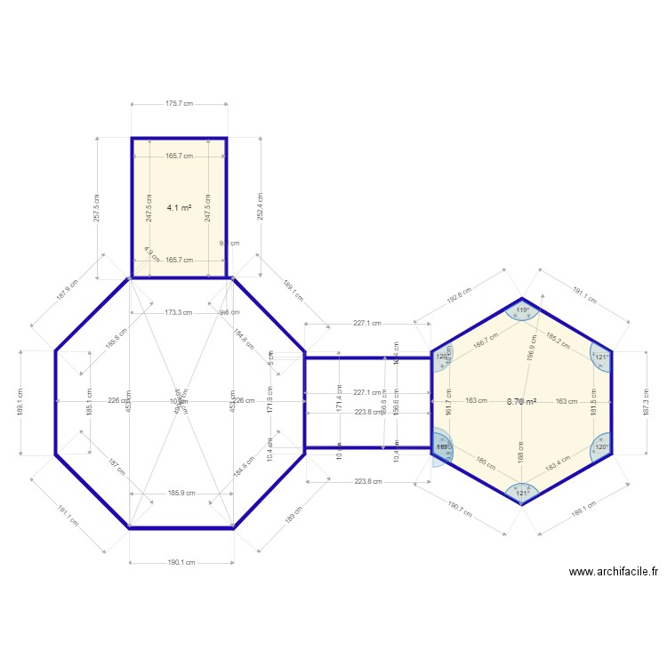 lacharpagne. Plan de 0 pièce et 0 m2