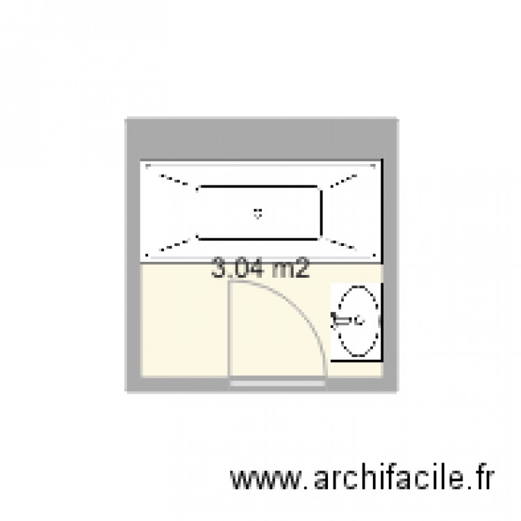 plan SANCHIZ SDB. Plan de 0 pièce et 0 m2