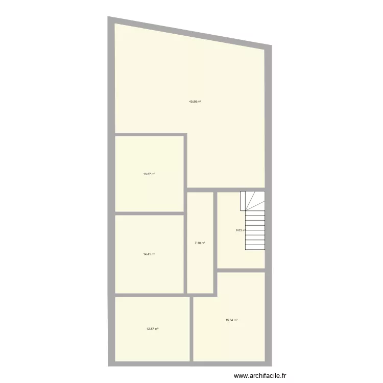farcenne terrain. Plan de 