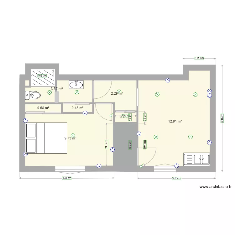 Appartement RDC new idee 2. Plan de 