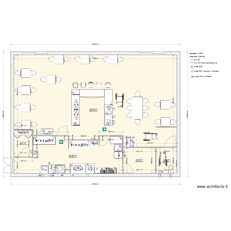 donatien malo 3. Plan de 5 pièces et 125 m2