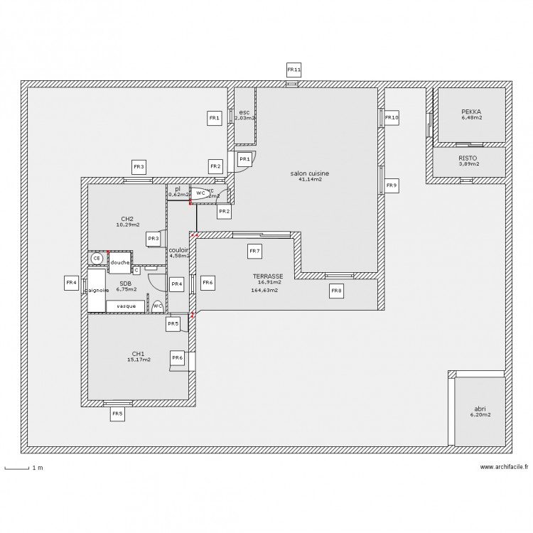 RDCV6-ext . Plan de 0 pièce et 0 m2