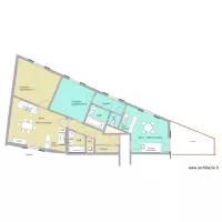 La Giettaz appartements 6 et 7 projet sans meubles chambres