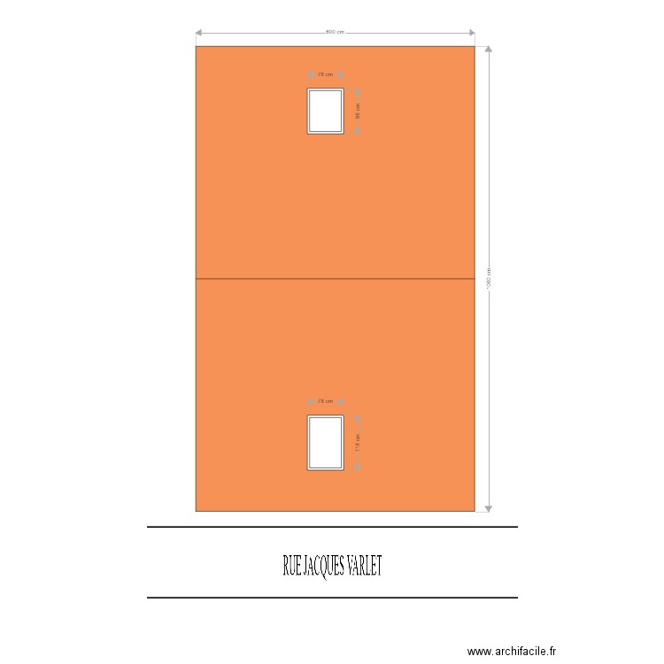 toiture avant. Plan de 0 pièce et 0 m2