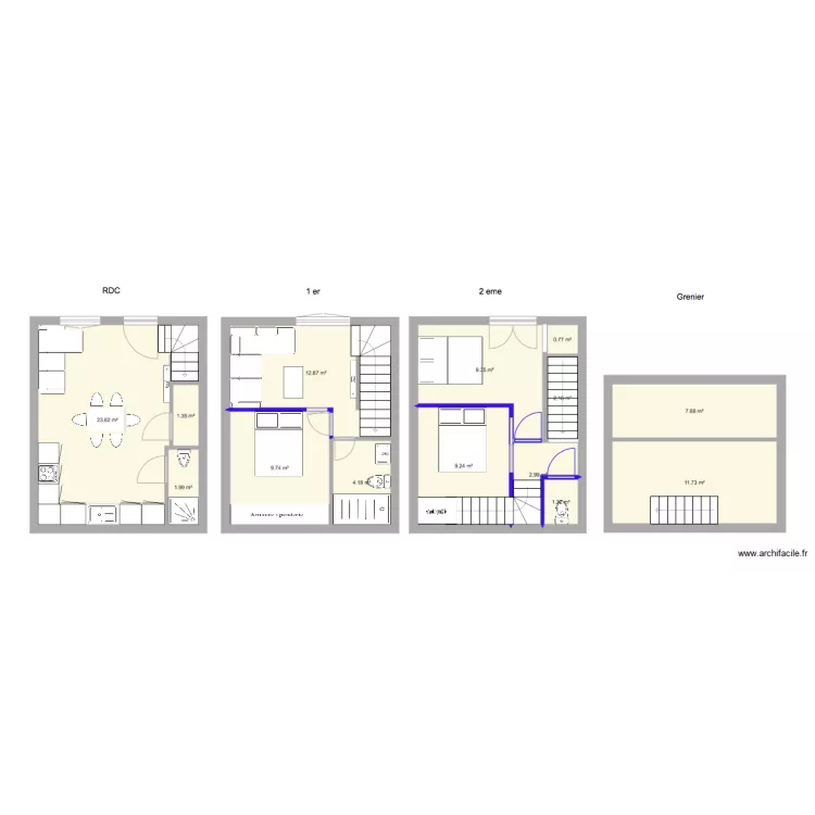NOUAR 2EME modifié. Plan de NOUAR 2EME modifié. Plan de