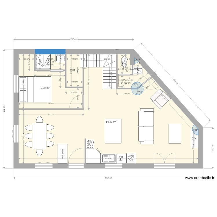 RdC option 5. Plan de 0 pièce et 0 m2