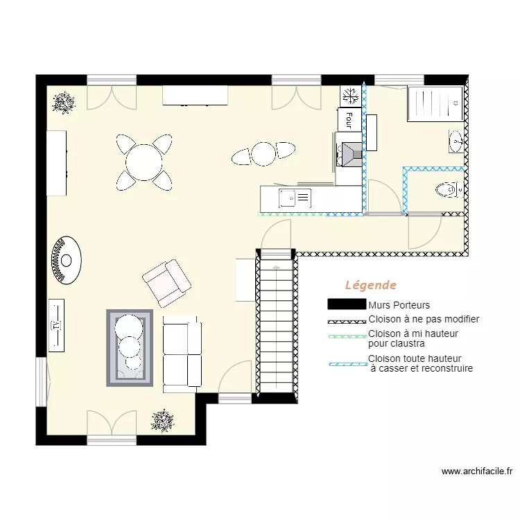 FOURRIER Projet am&eacute;nagement V3 valid&eacute;. Plan de 