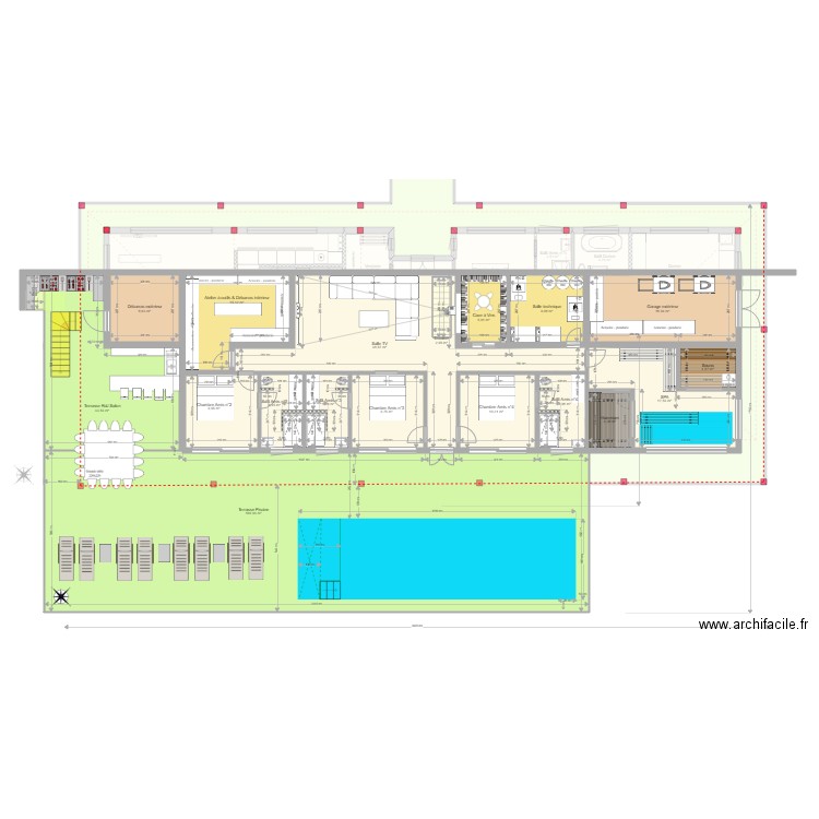 Maison Beauterne Plus. Plan de 0 pièce et 0 m2