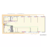 Projet Outil en Main Plan RDC Sh&eacute;ma Prise de courant , Chauffage et chauffe eau