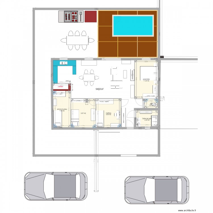 le bon plan maison. Plan de 0 pièce et 0 m2
