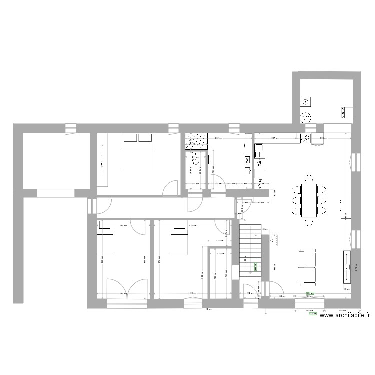 route basse poele. Plan de 0 pièce et 0 m2