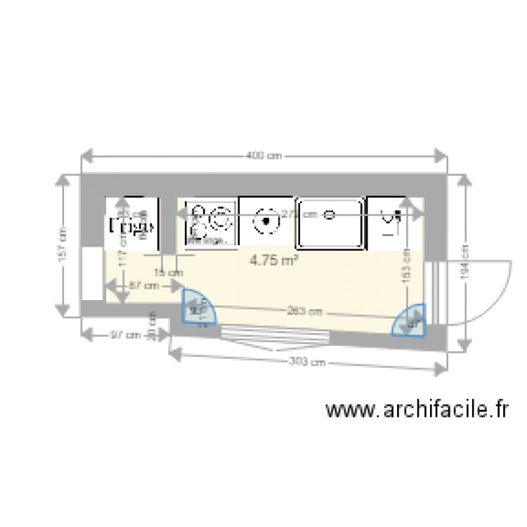 cuisine 1er étage. Plan de 0 pièce et 0 m2