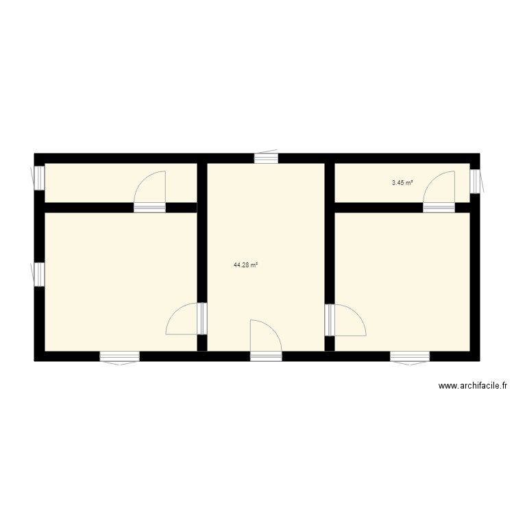 plan appartement sall 12. Plan de 0 pièce et 0 m2