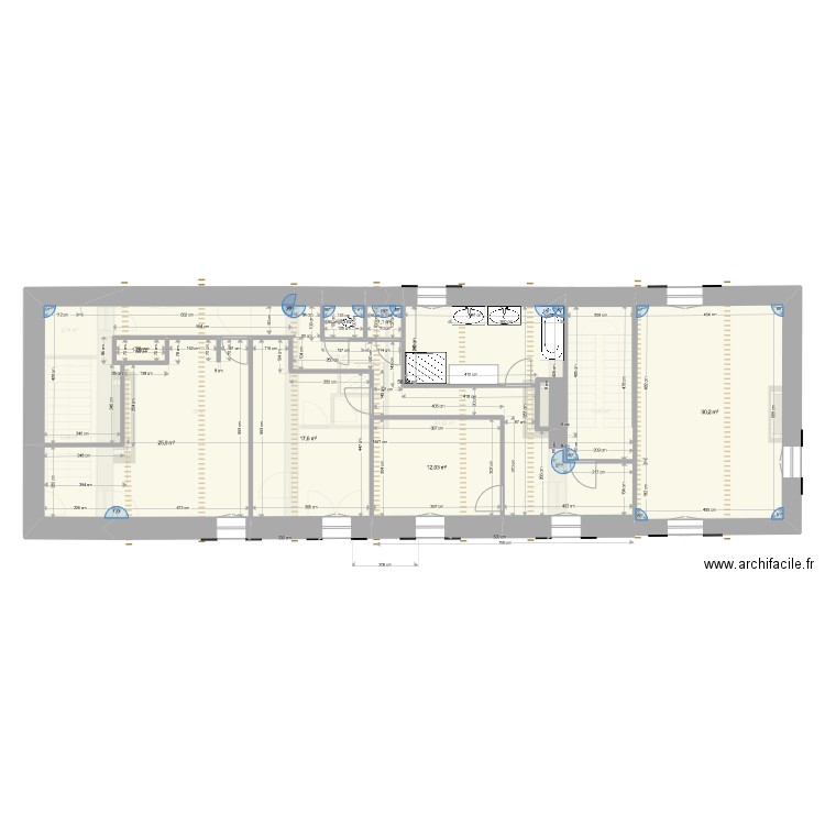 plan Siarrouy. Plan de 0 pièce et 0 m2