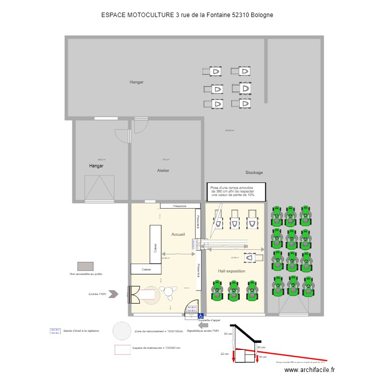 Espace Motoculture. Plan de 0 pièce et 0 m2