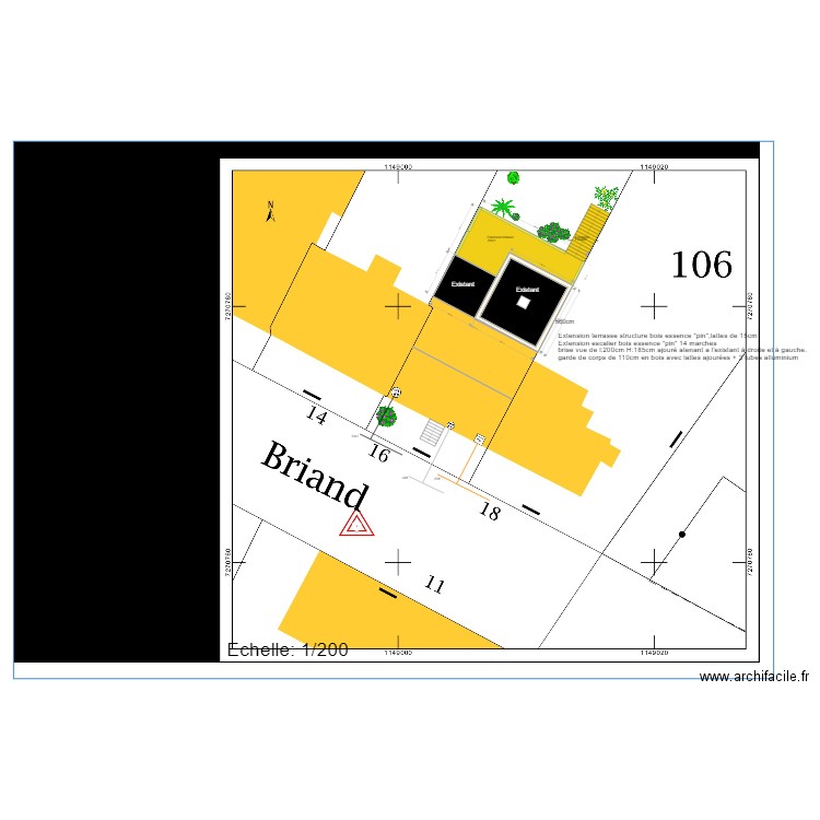 plan de masse 2 urgent final. Plan de 0 pièce et 0 m2