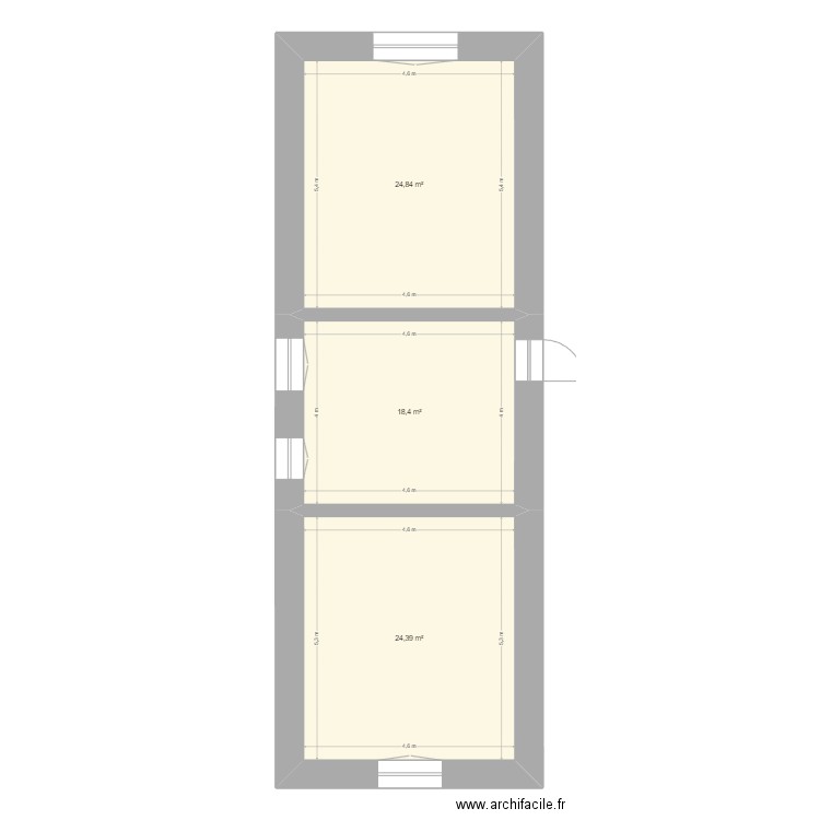 SCI les 4 chênes . Plan de 0 pièce et 0 m2