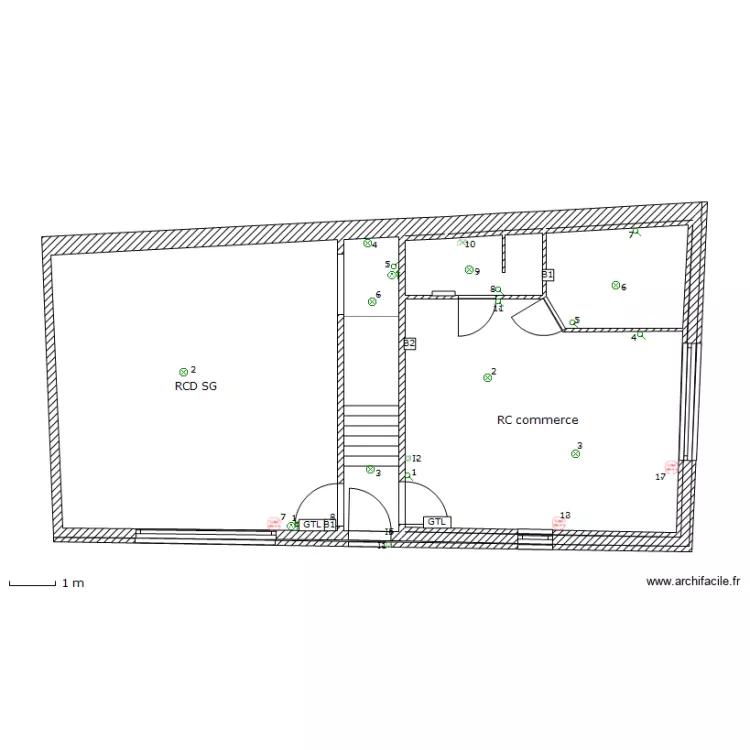 RdeC eclairage. Plan de 