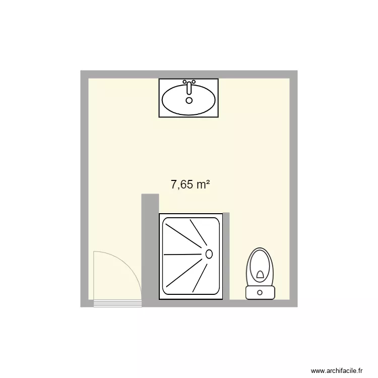 GREBER existant. Plan de 