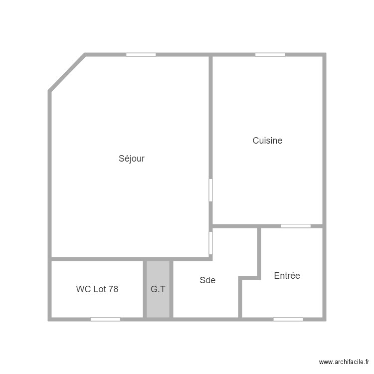 DEUVILLE. Plan de 0 pièce et 0 m2