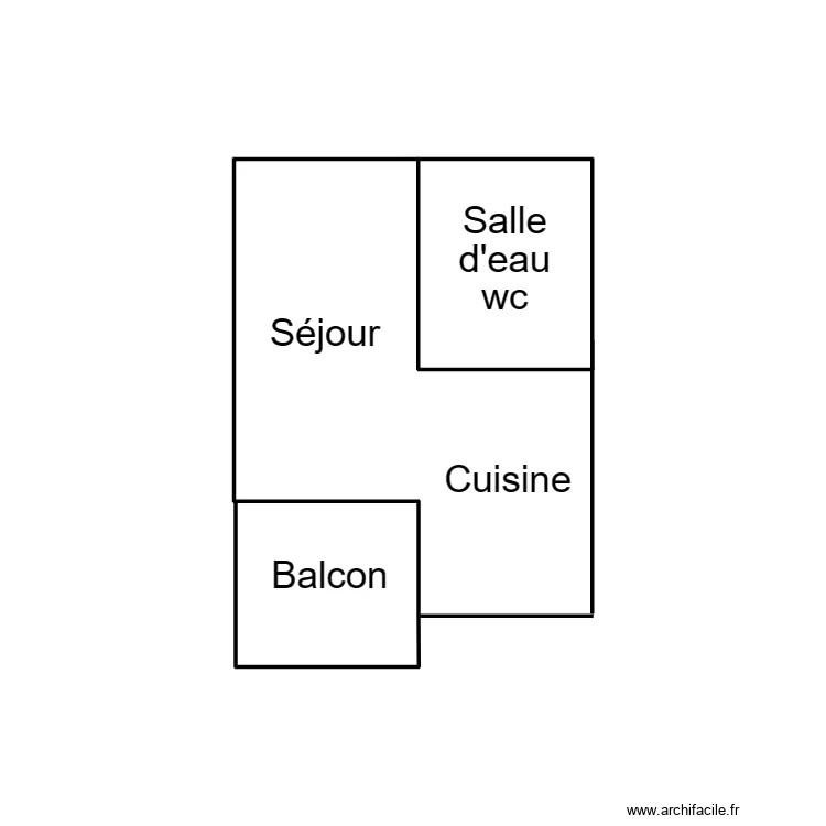 QUIMPER TEPHO. Plan de 