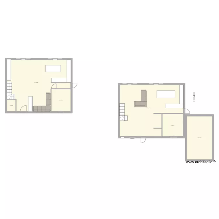 LAIGNEVILLE2. Plan de 6  et 207 m²