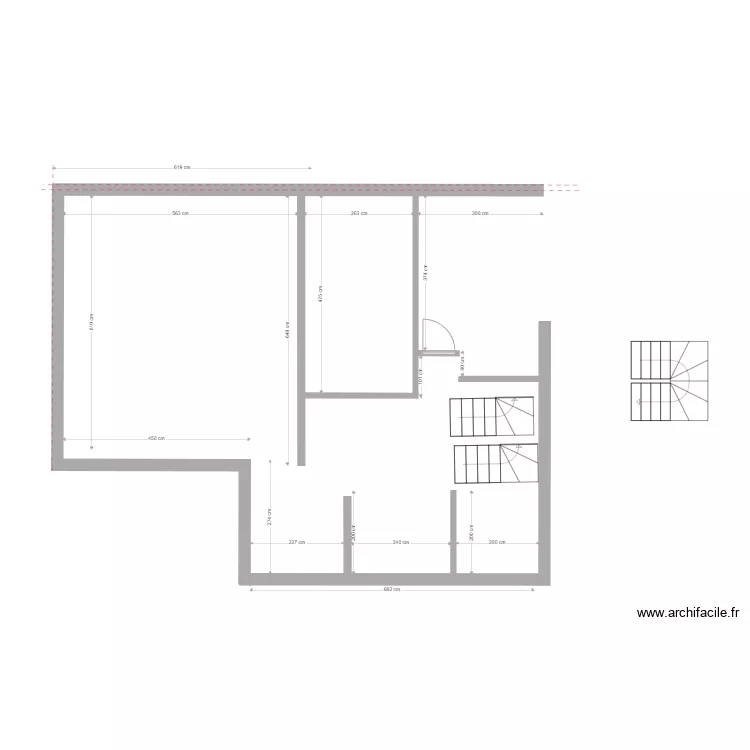 SZENKIER T_Appart. propri&eacute;taire bailleur. Plan de 