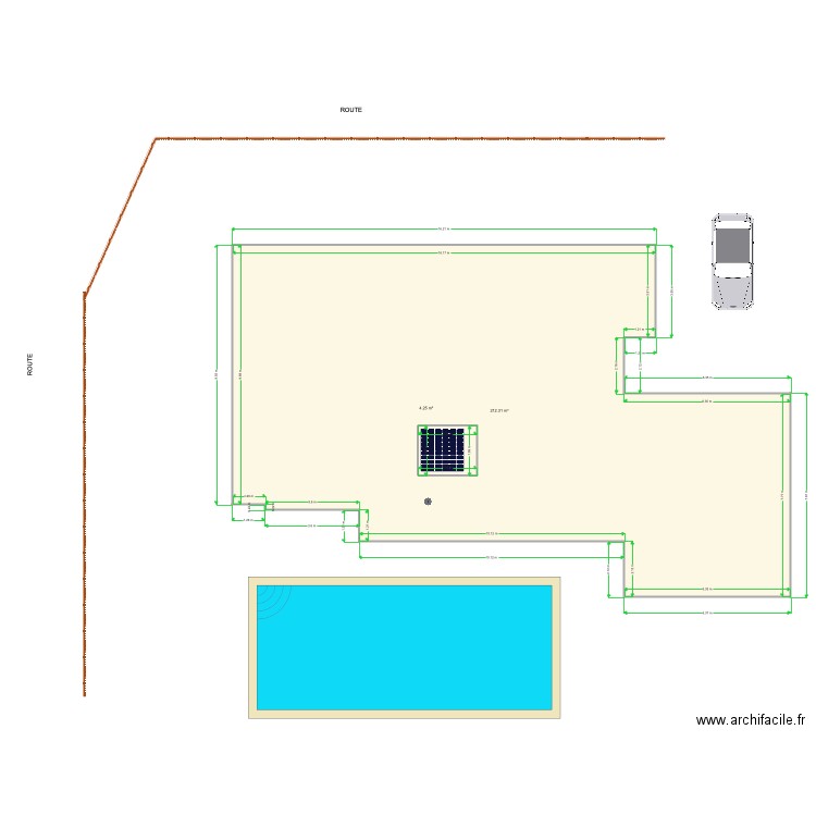 TERRASSE  CHAMOUILLE   NGEA. Plan de 0 pièce et 0 m2