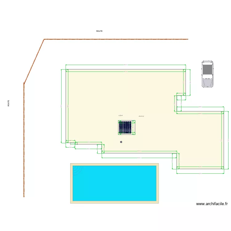 TERRASSE CHAMOUILLE NGEA. Plan de TERRASSE CHAMOUILLE NGEA. Plan de