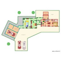PLAN ST  EVROULT EXTENSUON ET GARAGE