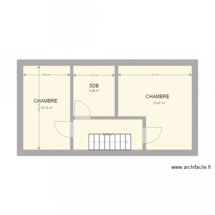 QUEROUB ETAGE. Plan de 0 pièce et 0 m2