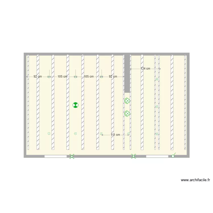 Placement Metalstud 2. Plan de Placement Metalstud 2. Plan de