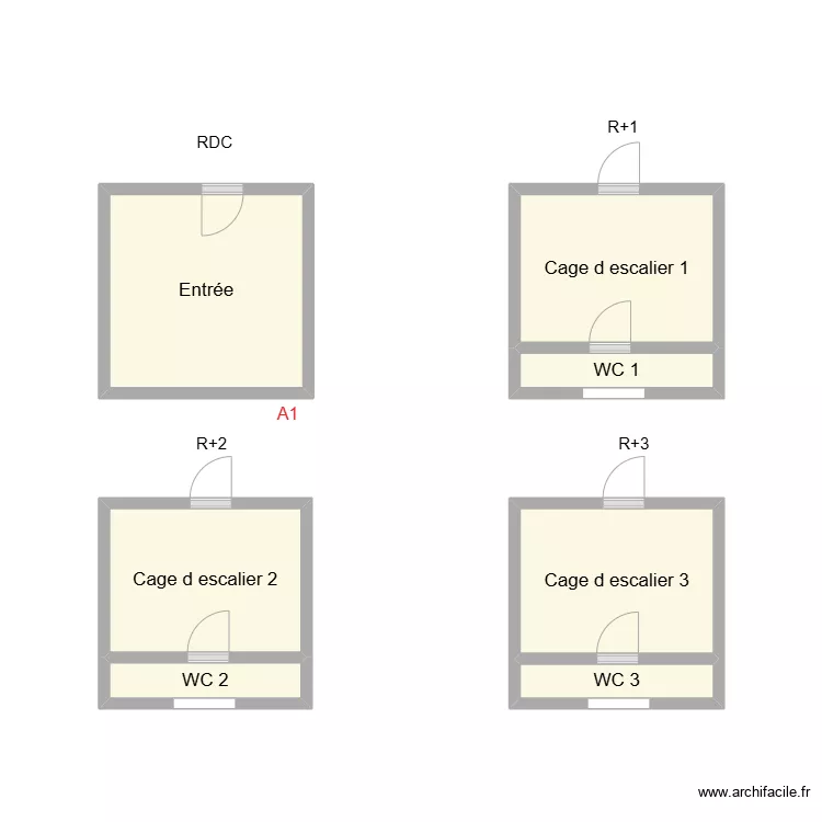 2404 SDC 10 VALENTIN HAUY. Plan de 