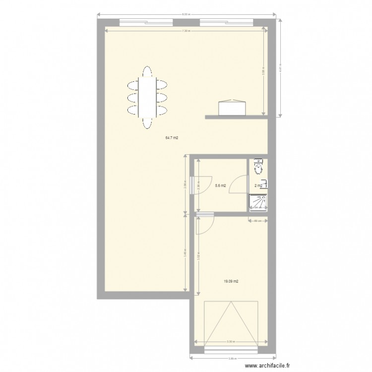 far maisons. Plan de 0 pièce et 0 m2